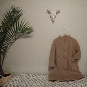 Vintage tan coat